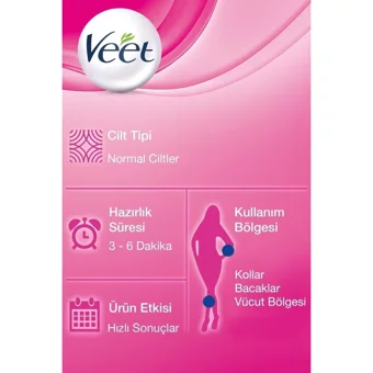 Veet Aloe Vera Hassas Ciltler İçin Tüm Vücut Genital Bölge Kadın Tüy Dökücü Sprey 200 ml