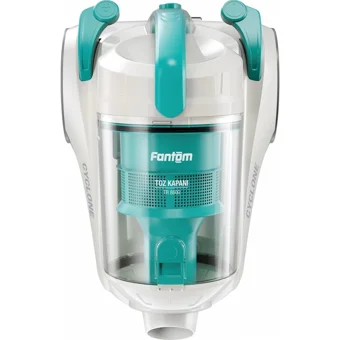 Fantom Toz Kapanı Multicyclone TR8600 850 W 3 lt Kapasiteli Toz Torbasız Süpürge Krem