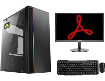 Efs Teknoloji PREMİUM OFFİCE Dahili Intel HD Graphics 2500 Intel Core i5 3470S 8 GB Ram 256 GB SSD Tower FreeDos 21.5 inç Monitörlü Masaüstü Bilgisayar