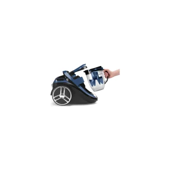 Tefal TW7690 Silence Force Cyclonic 550 W 2.5 lt Kapasiteli Toz Torbasız Süpürge Mavi Siyah