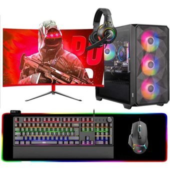 Dragos DRX6848 Harici GeForce RTX 3050 Intel Core i5 13400F 16 GB Ram 512 GB SSD Tower FreeDos 23.6 inç Monitörlü Masaüstü Bilgisayar