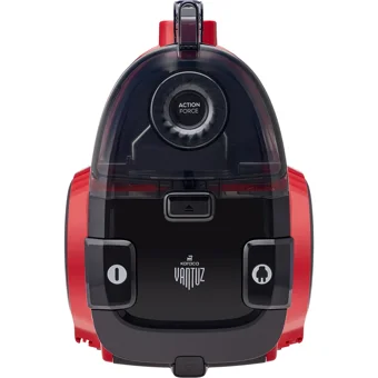 Karaca Vantuz Action Force F3 899 W Hepa Filtreli 2 lt Kapasiteli Toz Torbasız Süpürge Kırmızı