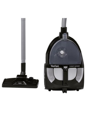 Tefal UW3825 Instant Power 890 W 3 lt Kapasiteli Toz Torbasız Süpürge Siyah