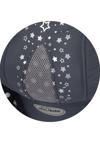 Sevi Bebe Art 575 Star 5-12 kg Kapasiteli Oturaklı Kanguru Mavi - Gri
