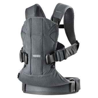 BabyBjörn One Air 3.5-15 kg Kapasiteli Oturaklı Her Yöne Kanguru Kahverengi-Pembe