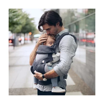 Ergobaby Aerloom 360 15 kg Kapasiteli Oturaklı Her Yöne Yenidoğan Kanguru Gri