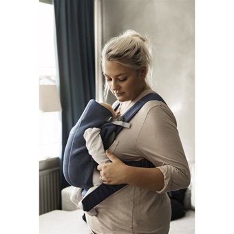 BabyBjörn Mini 3D 3.2-11 kg Kapasiteli Oturaklı Her Yöne Kanguru Lacivert