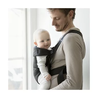 BabyBjörn Mini 3.2-11 kg Kapasiteli Oturaklı Her Yöne Kanguru Siyah