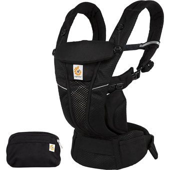 Ergobaby Omni Breeze 360 3.2-20 kg Kapasiteli Oturaklı Her Yöne Yenidoğan Kanguru Siyah