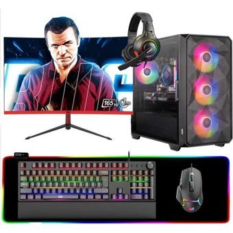 Dragos DRX6853 Harici GeForce RTX 3050 Intel Core i5 13400F 32 GB Ram 1 TB SSD Tower FreeDos 27 inç Monitörlü Masaüstü Bilgisayar