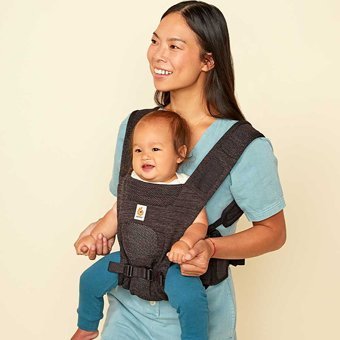 Ergobaby Aerloom 360 15 kg Kapasiteli Oturaklı Her Yöne Yenidoğan Kanguru Siyah