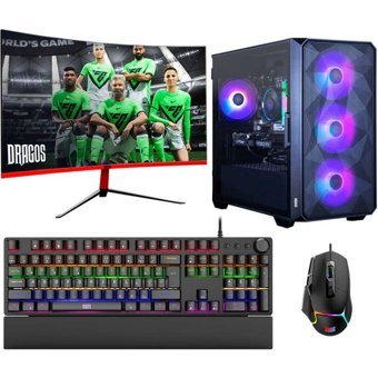 Dragos DRX6746 Harici GeForce RTX 4060 Intel Core i5 11400F 16 GB Ram DDR4 1 TB SSD Tower FreeDos 27 inç Monitörlü Masaüstü Bilgisayar