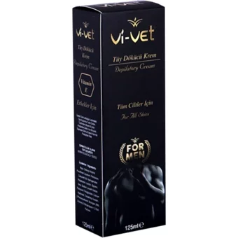 Vi-Vet Men Tüm Ciltler İçin Tüm Vücut Genital Bölge Erkek Tüy Dökücü Sprey 3x125 ml