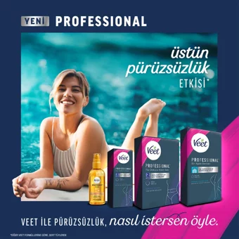 Veet Professional Tüm Ciltler İçin Tüm Vücut Genital Bölge Kadın Tüy Dökücü Sprey 2x200 ml