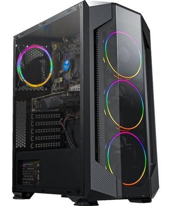 Dragos DRX1050 Harici Radeon RX 6600 Intel Core i5 10400F 16 GB Ram 512 GB SSD Tower FreeDos Masaüstü Bilgisayar