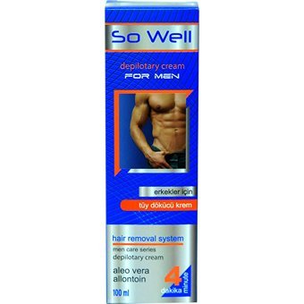 So Well Tüm Ciltler İçin Tüm Vücut Genital Bölge Erkek Tüy Dökücü Sprey 100 ml