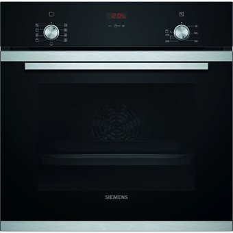 Siemens HB214FBS0T 66 Lt A Enerji Sınıfı Dijital Retro Elektrikli Tam Boy Ankastre Fırın Siyah