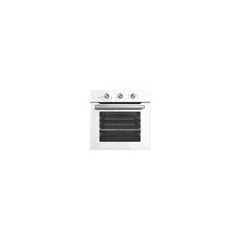 Luxell B66-SF2 (MT) 58 Lt A+ Enerji Sınıfı Analog Retro Tam Boy Ankastre Fırın Beyaz