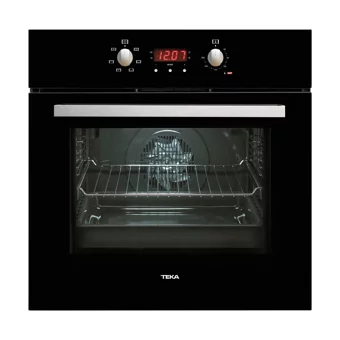 Teka HEB 723 BK 65 Lt Enerji Sınıfı Dijital Retro Tam Boy Ankastre Fırın Siyah