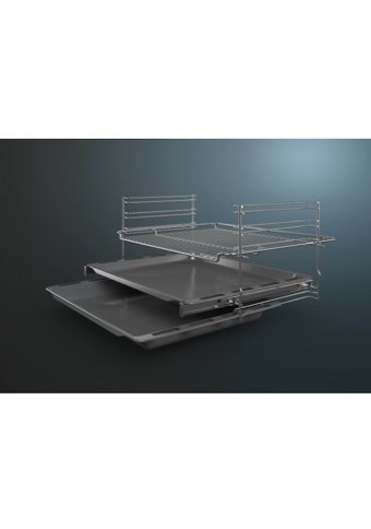 Siemens HX9R31H59T 66 Lt Ocaklı A Enerji Sınıfı Analog Retro Doğalgaz Tam Boy Solo Fırın Inox