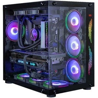 Gaming Plus AGSX49 Harici GeForce RTX 4060 Intel Core i3 14100F 16 GB Ram DDR4 500 GB SSD Tower FreeDos Masaüstü Bilgisayar