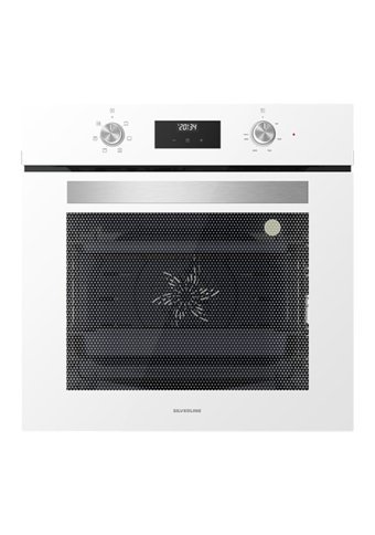 Silverline Mw9018W02 72 Lt A Enerji Sınıfı Dijital Retro Tam Boy Ankastre Fırın Beyaz