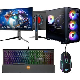 Gaming Plus AGSX66 Harici GeForce RTX 4060 AMD Ryzen 5 7500F 16 GB Ram DDR5 512 GB SSD Tower FreeDos Masaüstü Bilgisayar