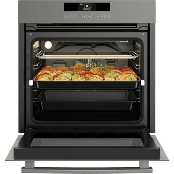 Arçelik 9670 CTG 72 Lt A Enerji Sınıfı Dijital Modern Tam Boy Ankastre Fırın Gri