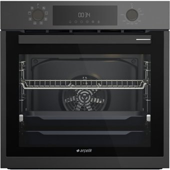 Arçelik AFM 340 D 72 Lt A Enerji Sınıfı Dijital Modern Tam Boy Ankastre Fırın Inox
