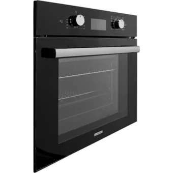 Luxell B66-SGF3 54 Lt A Enerji Sınıfı Dijital Retro Yarım Boy Ankastre Fırın Siyah