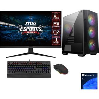 Go Gamer GG817DS Harici GeForce RTX 4060 Intel Core i9 14900F 64 GB Ram 1 TB SSD Tower Windows 11 Pro 27 inç Monitörlü Masaüstü Bilgisayar