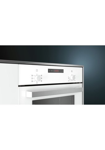 Siemens HB013FBW0T 66 Lt A Enerji Sınıfı Dijital Retro Tam Boy Ankastre Fırın Beyaz