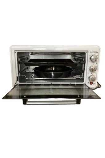 Sunday MAXİMUS 2003 50 lt Enerji Sınıfı Analog Retro Yarım Boy Fırın Beyaz
