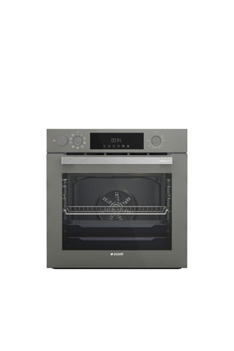 Arçelik AFC 360 G 72 Lt A+ Enerji Sınıfı Dijital Modern Tam Boy Ankastre Fırın Gri