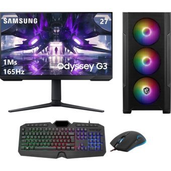 Go Gamer GP1094DS Harici GeForce GTX 1660 Super AMD Ryzen 5 7600X 32 GB Ram 512 GB SSD Tower Windows 11 Pro 27 inç Monitörlü Masaüstü Bilgisayar