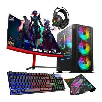 Aizen Z18 Harici Radeon RX 550 Intel Core i5 3470 16 GB Ram 1 TB HDD + 256 GB SSD Tower FreeDos 24 inç Monitörlü Masaüstü Bilgisayar