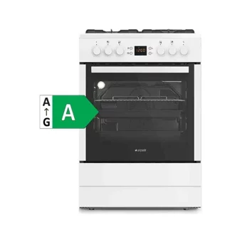 Arçelik 8441 66 Lt Ocaklı A Enerji Sınıfı Dijital Modern LPG Tam Boy Solo Fırın Beyaz