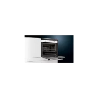Siemens İQ100 HB013FBW1T 66 Lt A Enerji Sınıfı Analog Retro Tam Boy Ankastre Fırın Beyaz