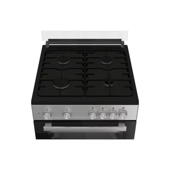 Arçelik 8315 SFS 66 Lt Ocaklı A Enerji Sınıfı Analog Modern LPG Tam Boy Solo Fırın Gümüş