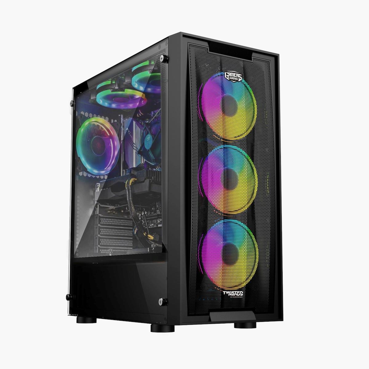 Gamers Arena HELL-W Dahili Radeon Vega 7 AMD Ryzen 5 5600G 16 GB Ram DDR4 512 GB SSD Tower Windows 11 Masaüstü Bilgisayar