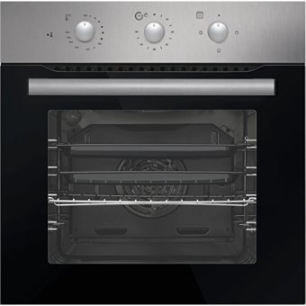 Luxell B66-S2 PRO 58 Lt A Enerji Sınıfı Analog Retro Yarım Boy Fırın Inox