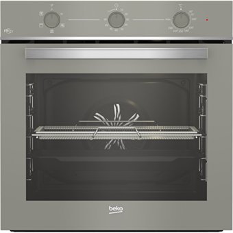 Beko BFC 321 G 72 Lt A Enerji Sınıfı Analog Modern Tam Boy Ankastre Fırın Gri