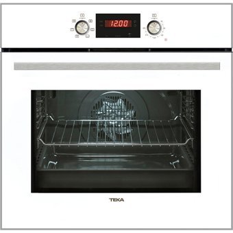 Teka HAK 627 WH 65 Lt Enerji Sınıfı Dijital Retro Tam Boy Ankastre Fırın Beyaz