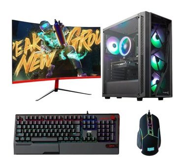Dragos DRX2850 Harici GeForce GTX 1660 Super AMD Ryzen 5 5500 16 GB Ram 512 GB SSD Tower FreeDos 23.6 inç Monitörlü Masaüstü Bilgisayar