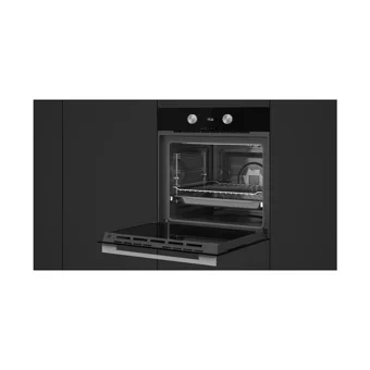 Teka HLB 8600 BK 70 Lt A+ Enerji Sınıfı Dijital Retro Tam Boy Ankastre Fırın Siyah