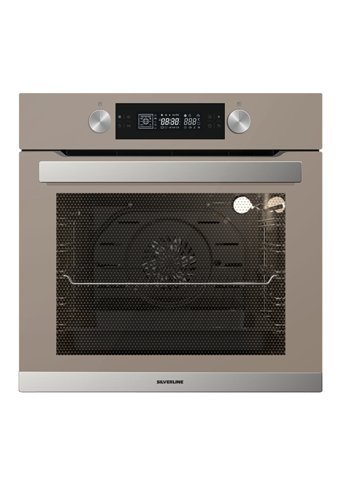 Silverline BO6505M01 72 Lt A Enerji Sınıfı Dijital Retro Tam Boy Ankastre Fırın Vizon