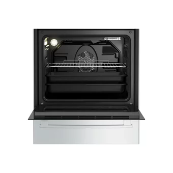 Arçelik F 8440 B 66 Lt Ocaklı A Enerji Sınıfı Dijital Modern LPG Tam Boy Solo Fırın Beyaz