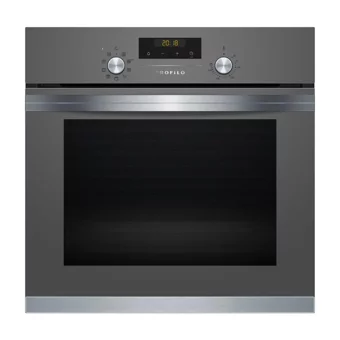 Profilo FRSA325G1 66 Lt A Enerji Sınıfı Analog Retro Tam Boy Ankastre Fırın Gri
