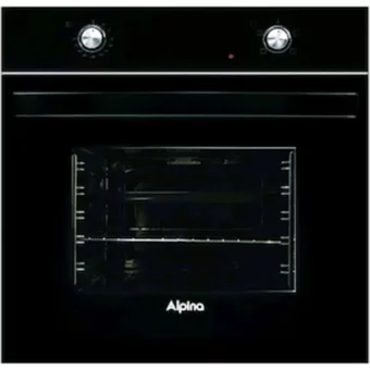 Alpina MFA 604M BL 76 Lt A Enerji Sınıfı Dijital Modern Tam Boy Ankastre Fırın Siyah