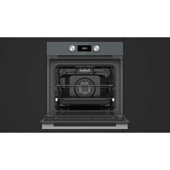 Teka HLB 8400 ST 70 Lt A+ Enerji Sınıfı Dijital Retro Tam Boy Ankastre Fırın Siyah